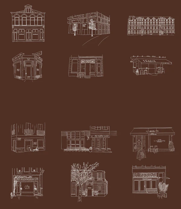 Illustration of a view shops